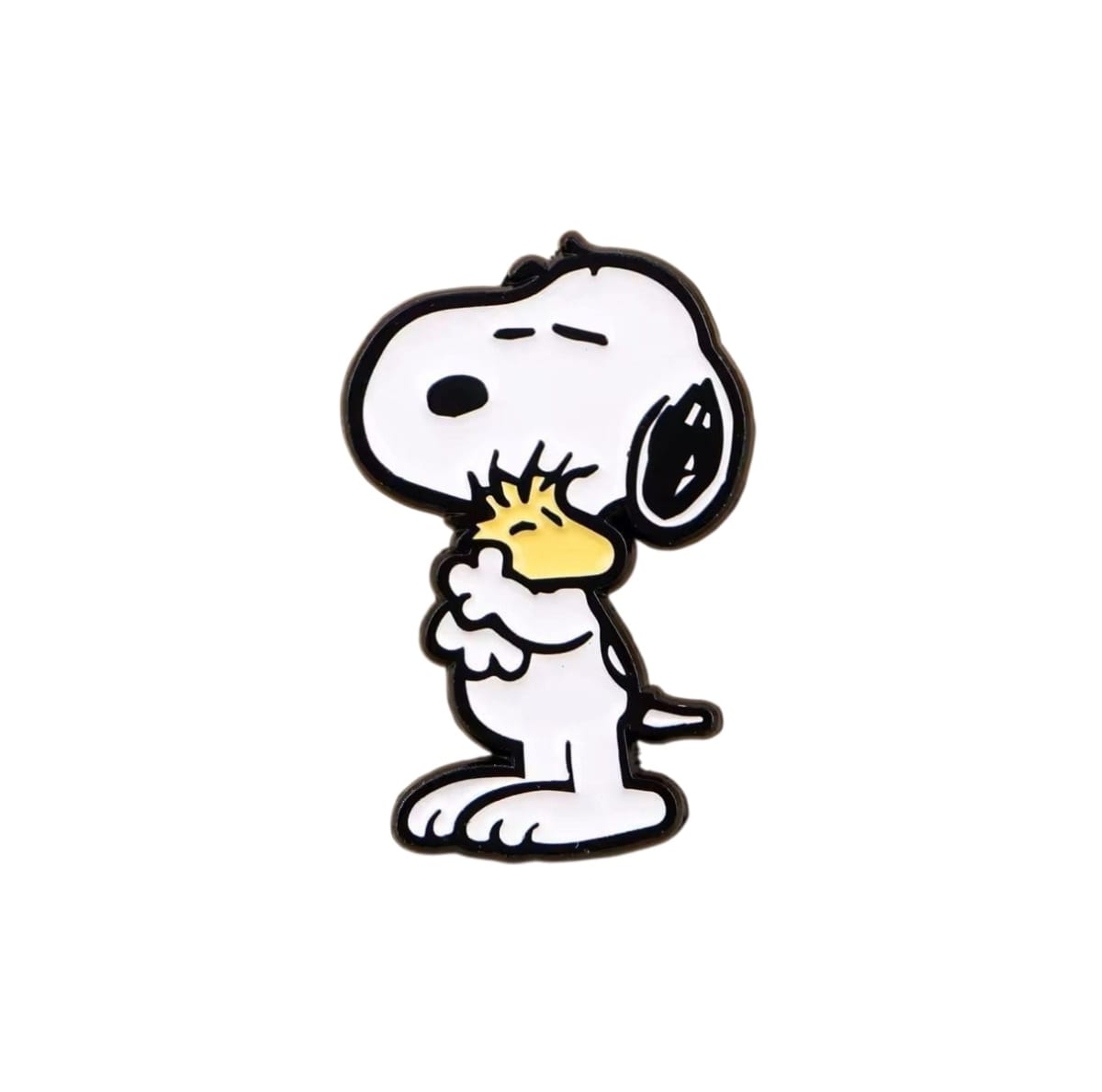 Pin esmaltado diseño perro Snoopy y woodstock 1