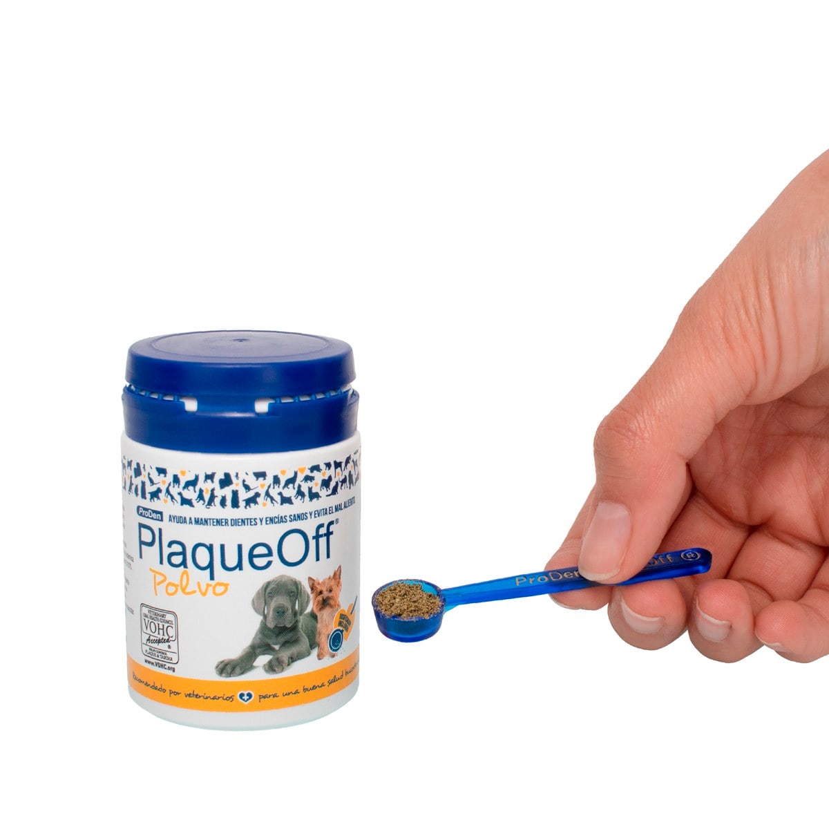 PlaqueOff Polvo perro 40 g1