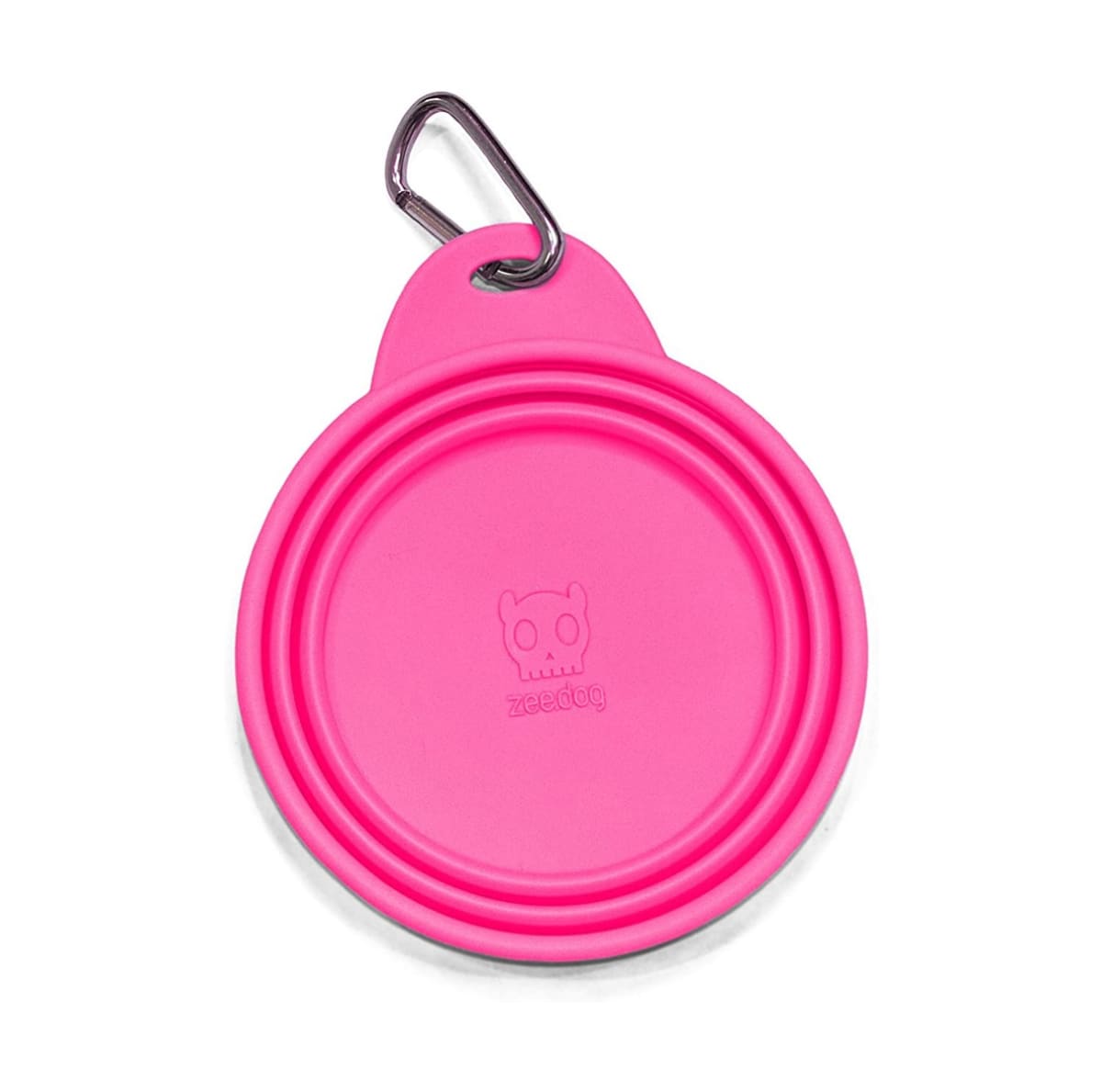 Plato plegable de silicona Go Bowl Pink de ZeeDog2