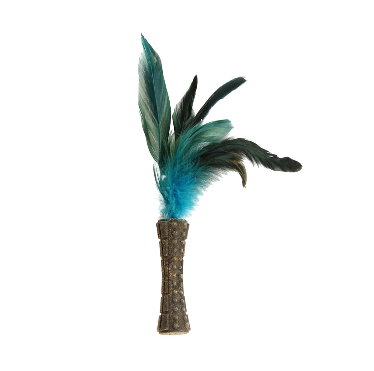 Juguete para gato con catnip Johnny Stick con pluma natural de Gigwi3