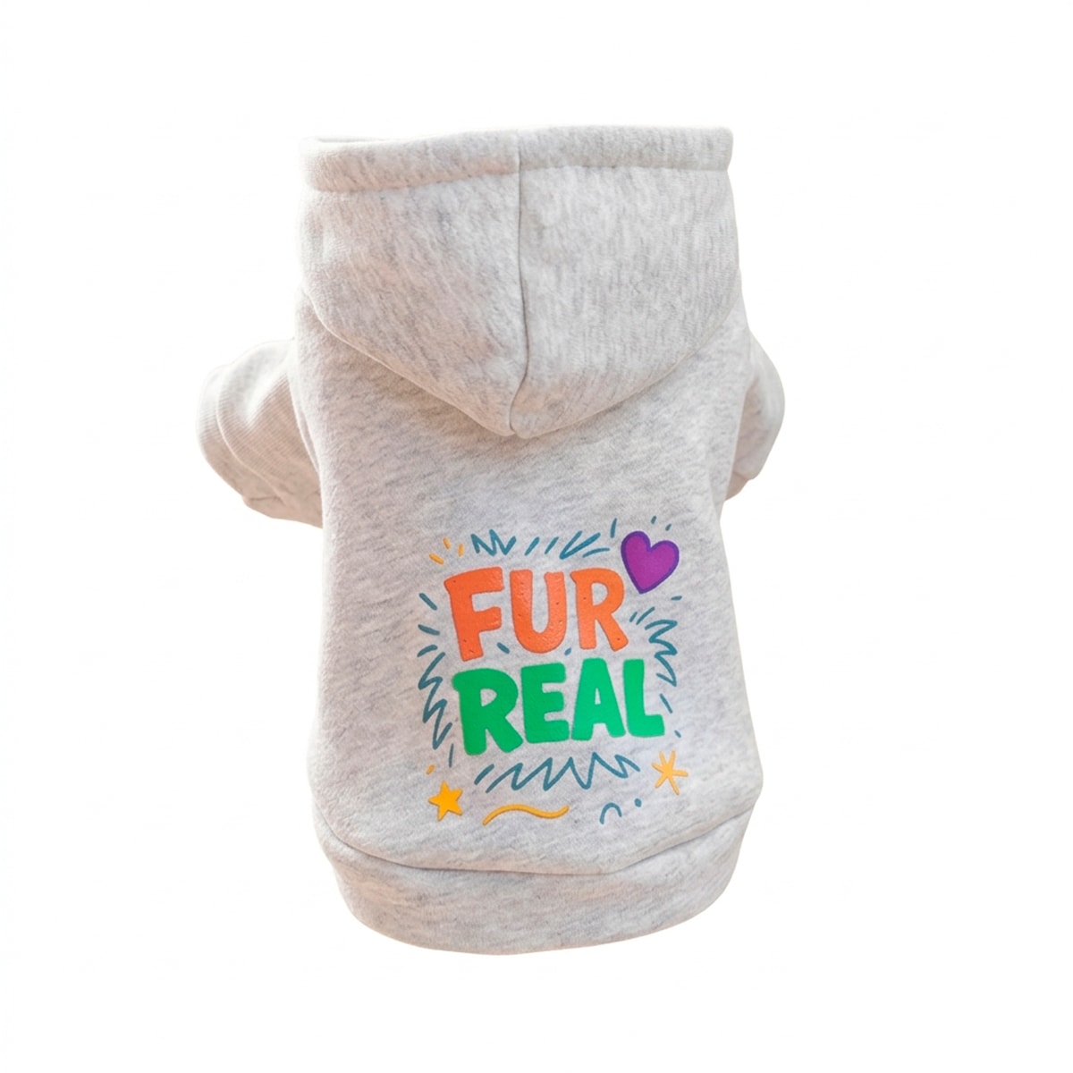 Chaleco de Polar para perro con capucha Fur Real 1