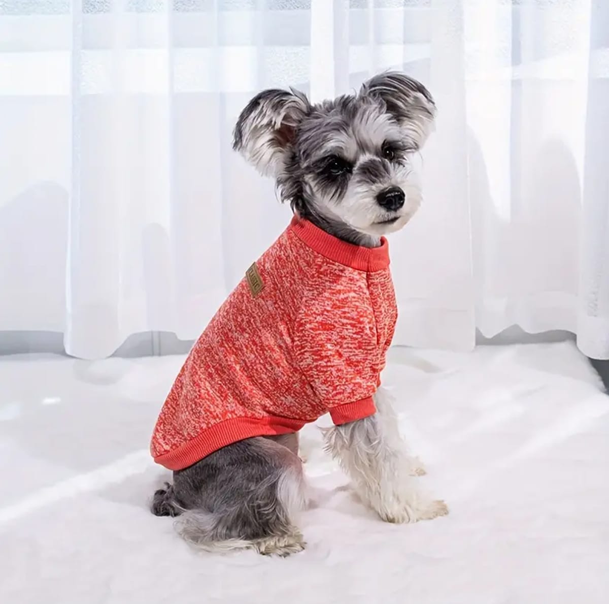 Chaleco Classic Jaspeado tangerine para perro 1