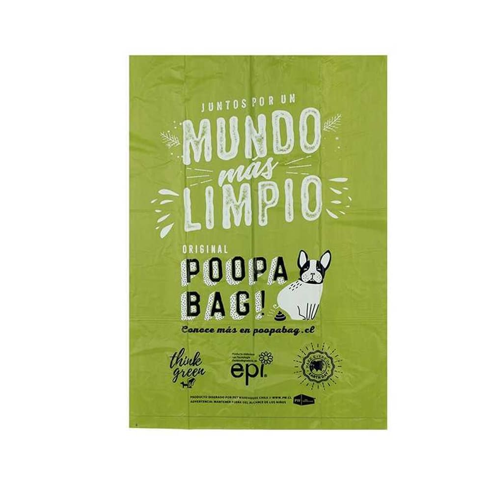Poopa Bag Caja 4 Rollos Eco-Bolsas OxoBiodegradables2