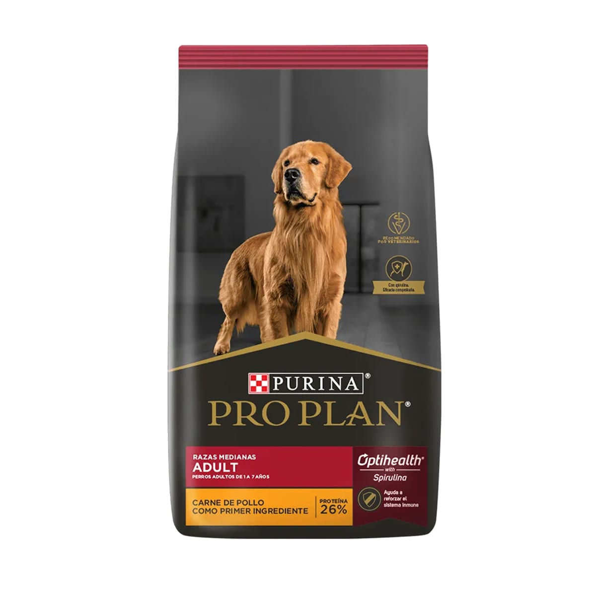 Alimento Pro Plan Adulto Razas Medianas 3 kg 1