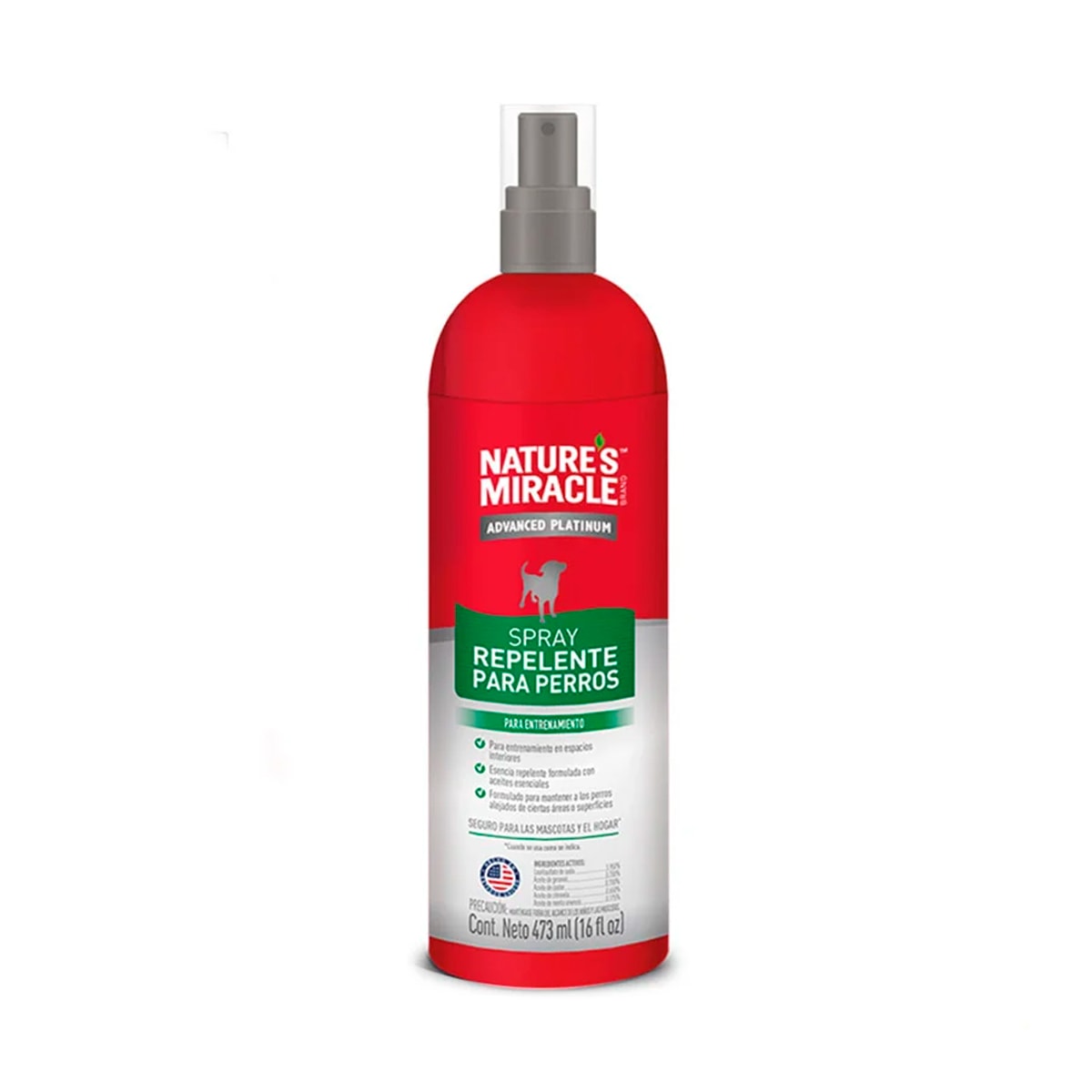 Nature's Miracle Advanced platinum spray repelente perros 473ml 1