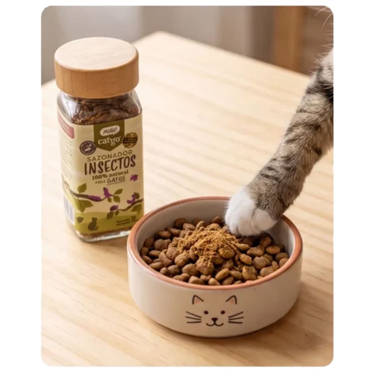 Catgo Sazonador Insectos 70 g3
