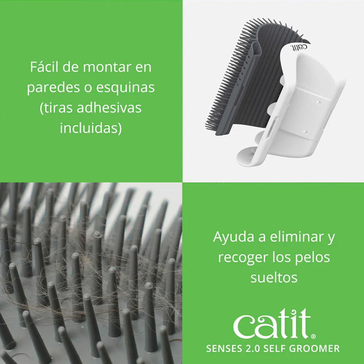 Catit Senses 2.0 self-groomer cepillo de autocepillado para gatos3