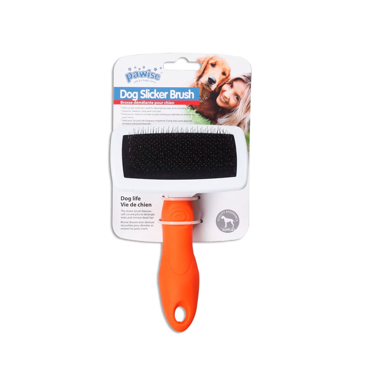 Pawise cepillo de carda para perros o gato3