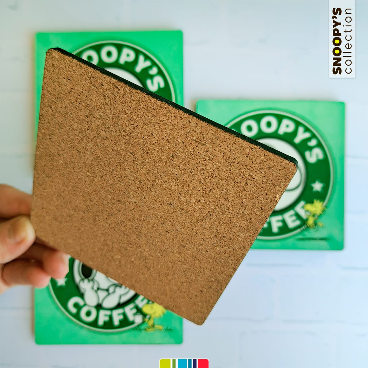 Posavasos de Snoopy´s Coffee (Set de 4 unidades)7