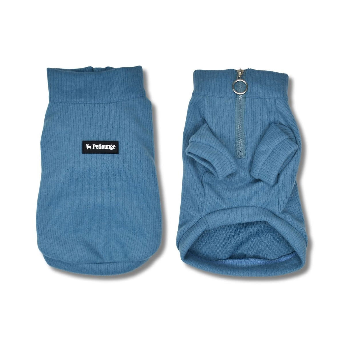 Petlounge Sweater de lanilla para perros pequeños azul4