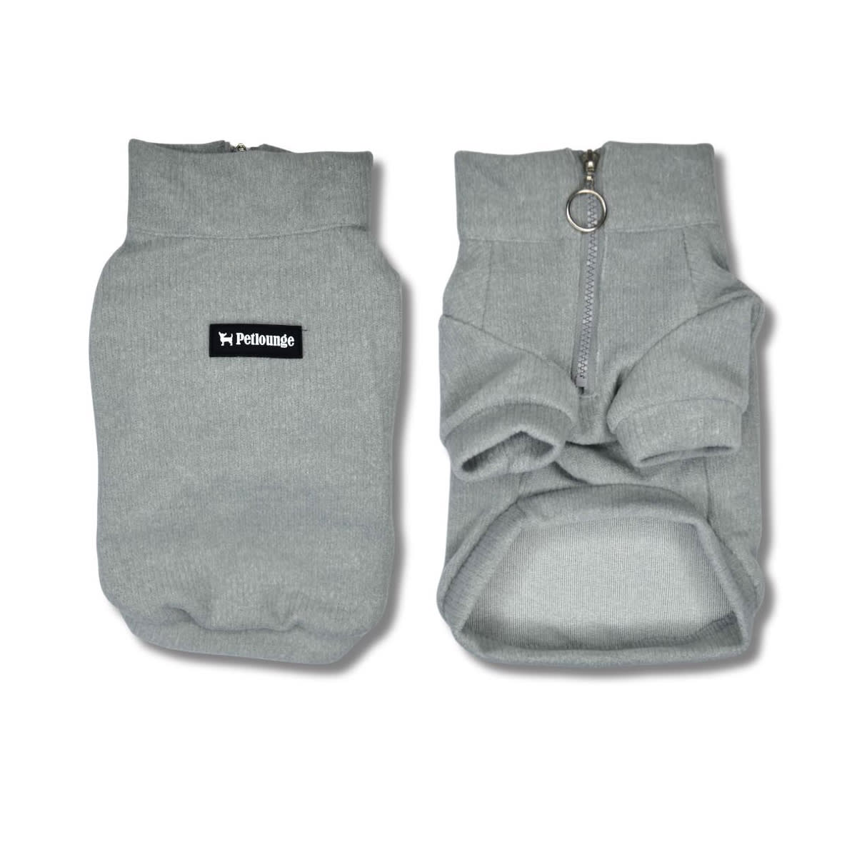Petlounge Sweater de lanilla para perros pequeños Gris4