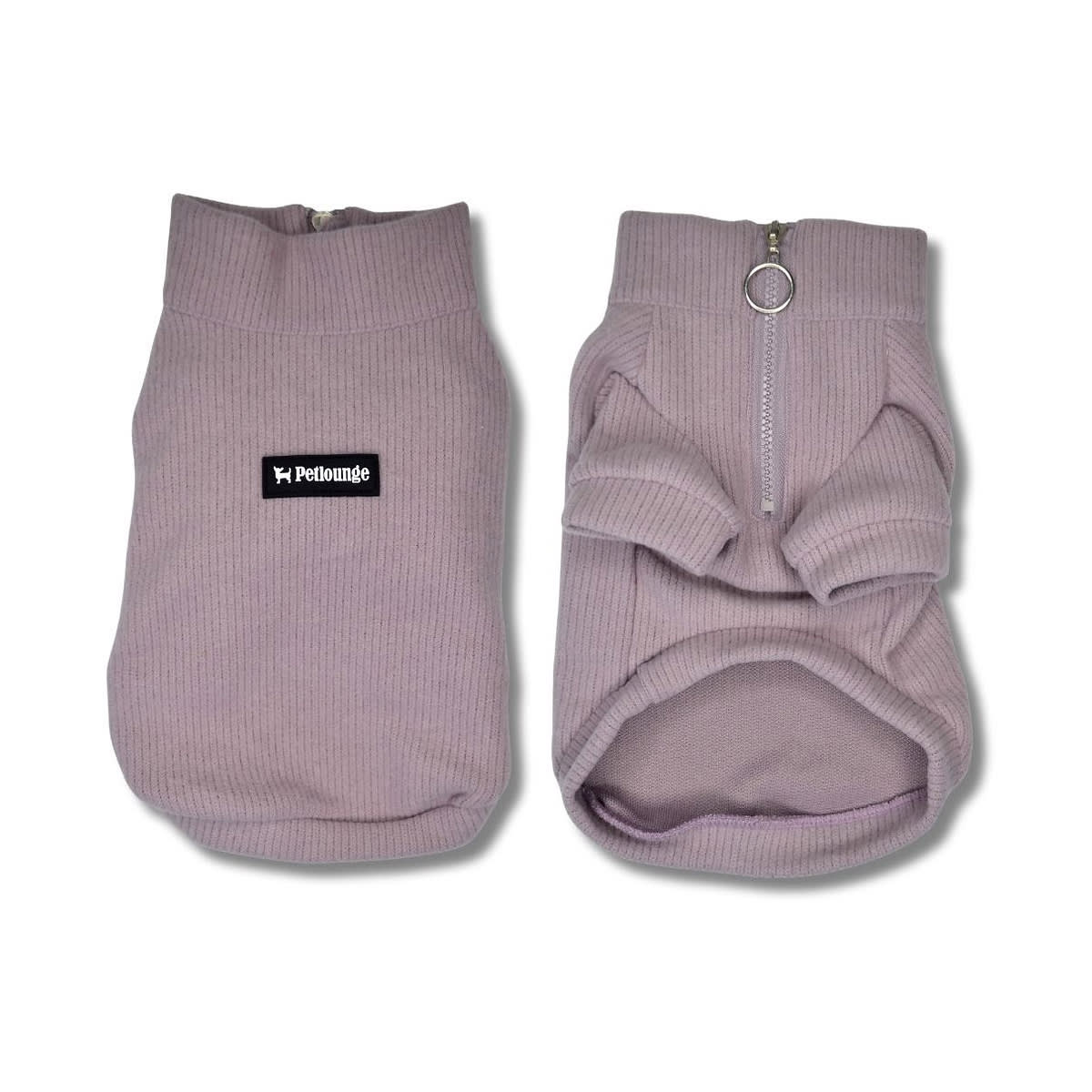 Petlounge Sweater de lanilla para perros pequeños malva4