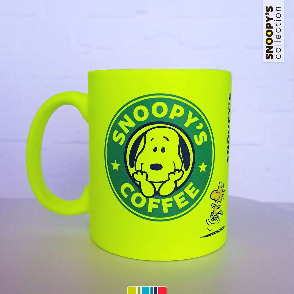 Tazón amarillo fluor Snoopy's Coffee (Snoopy collection)2