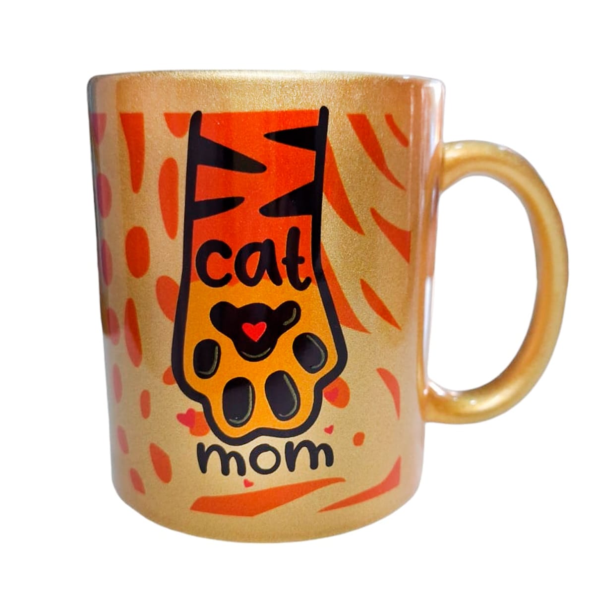 Tazón dorado  Cat Mom de Whee (Para toda mamá petlover) 1