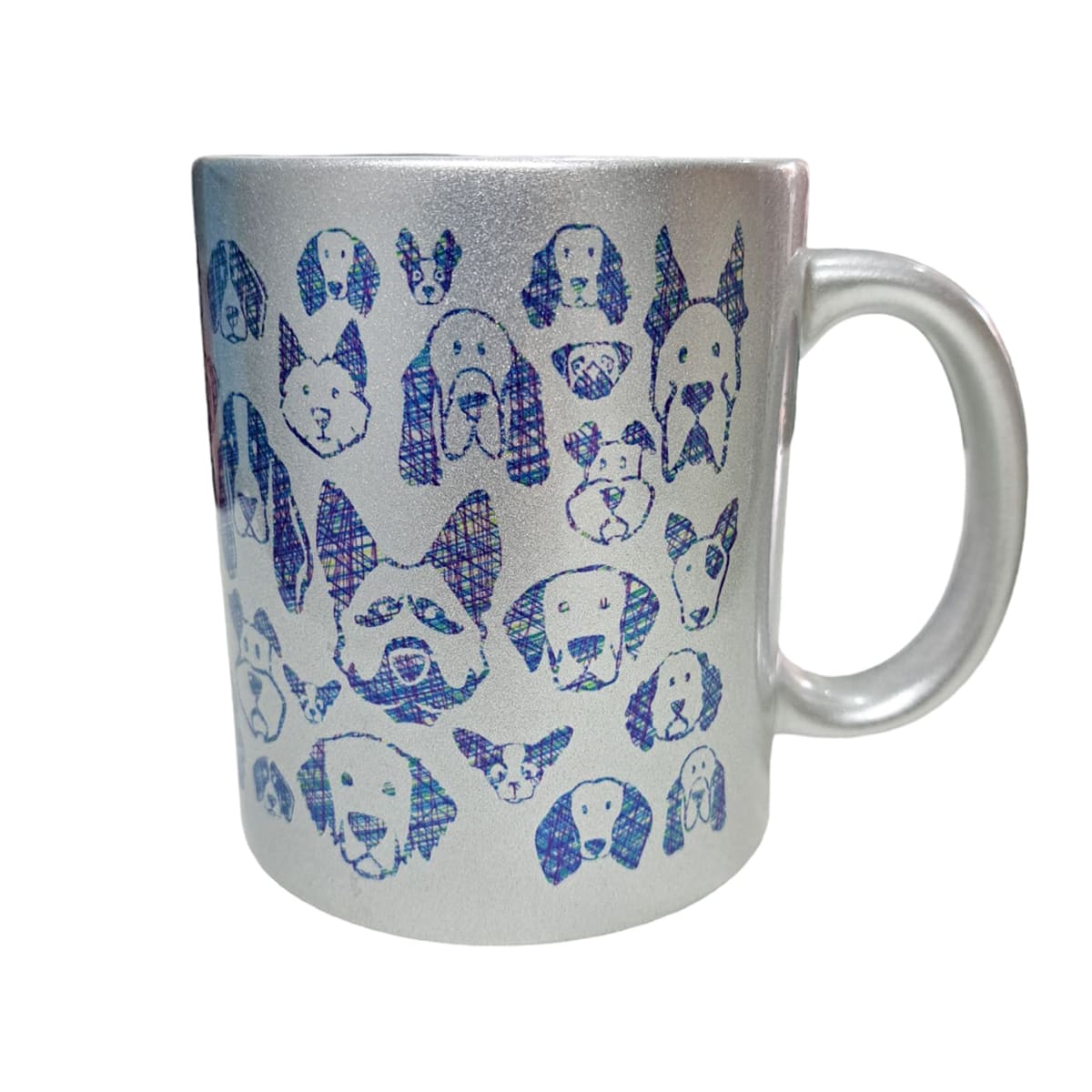 Whee Tazón plateado Dog Lover Razas Perritos 1