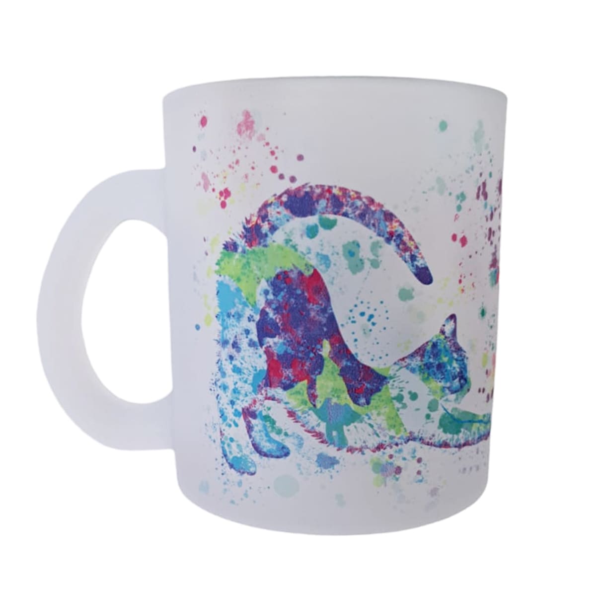 Tazón empavonado gato yoga Whee!3