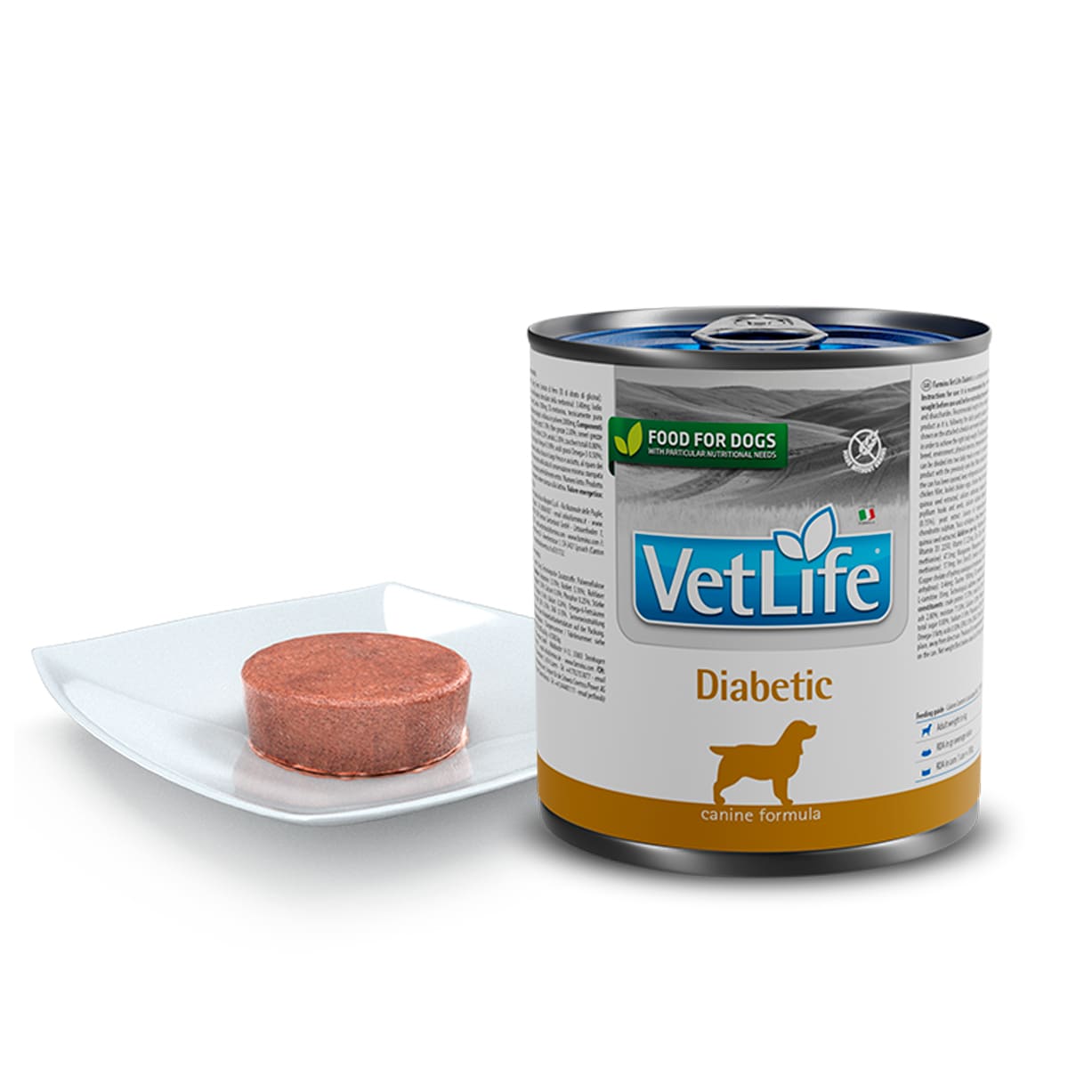 Vet Life Perro Diabetic Lata 300g2