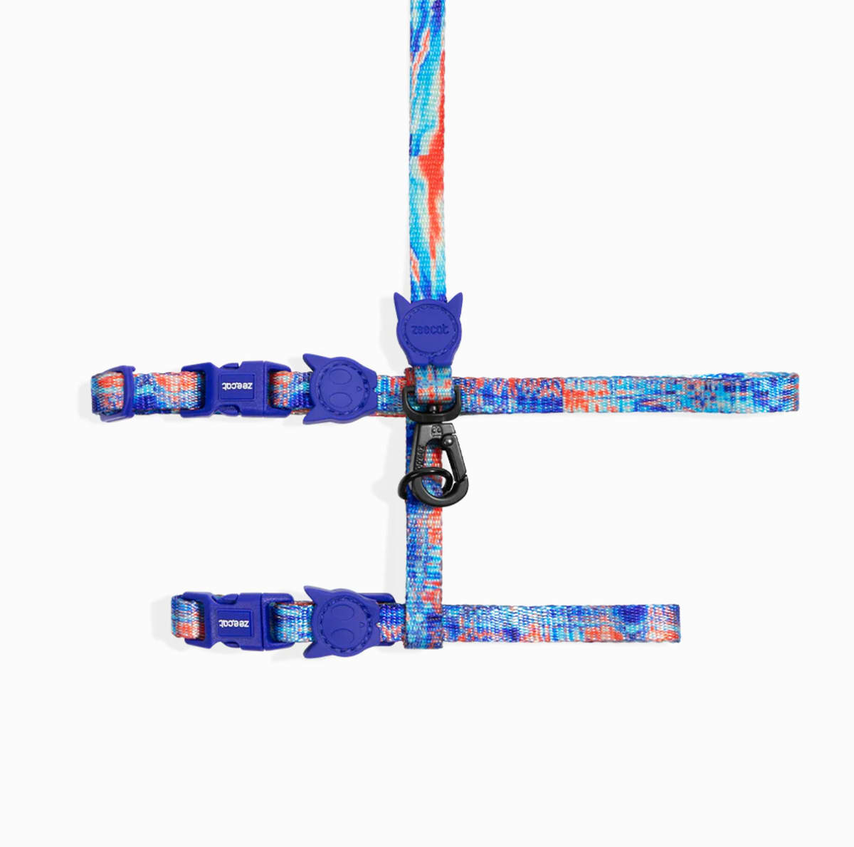 ZeeCat arnés con correa Glitch Error 404 de ZeeDog para gatos2
