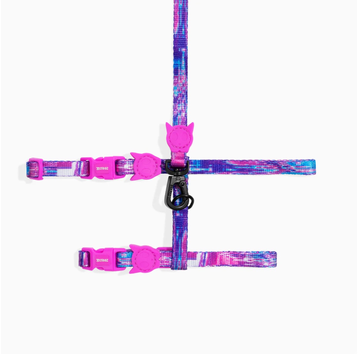 ZeeCat arnés con correa Glitch Error 502 de ZeeDog para gatos2