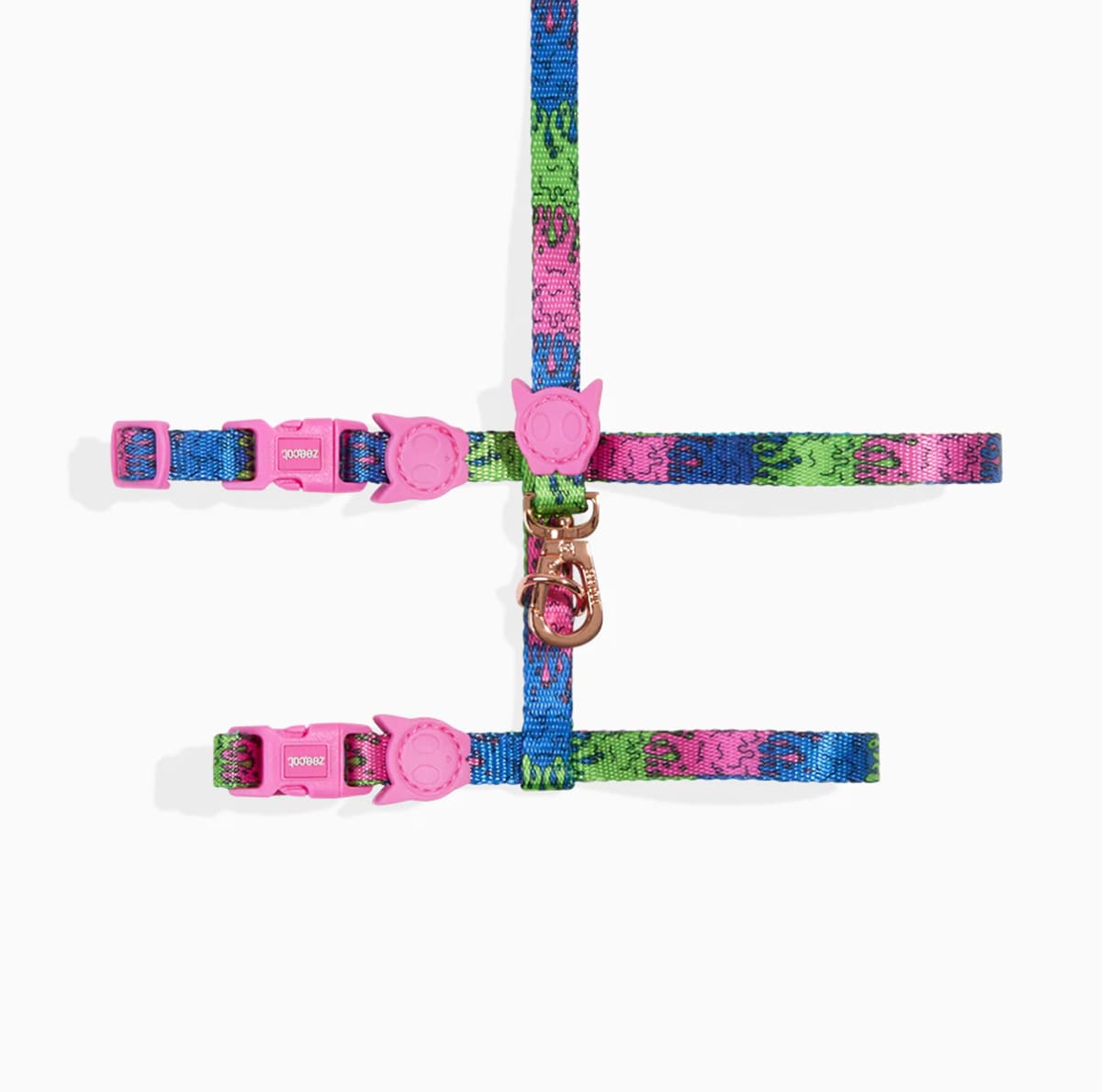 ZeeCat arnés con correa Lozt Melted de ZeeDog para gatos2