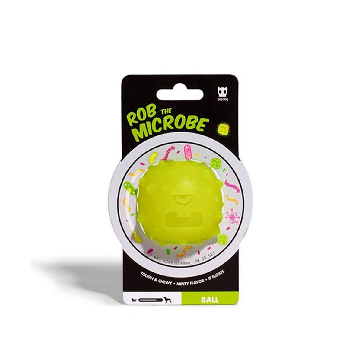 ZeeDog juguete Rob The Microbe para perros 1