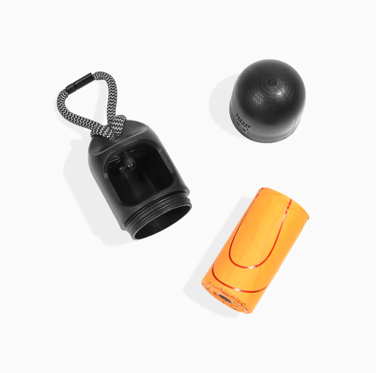 ZeeDog Poop Bag Dispensador Negro con 1 Rollo4