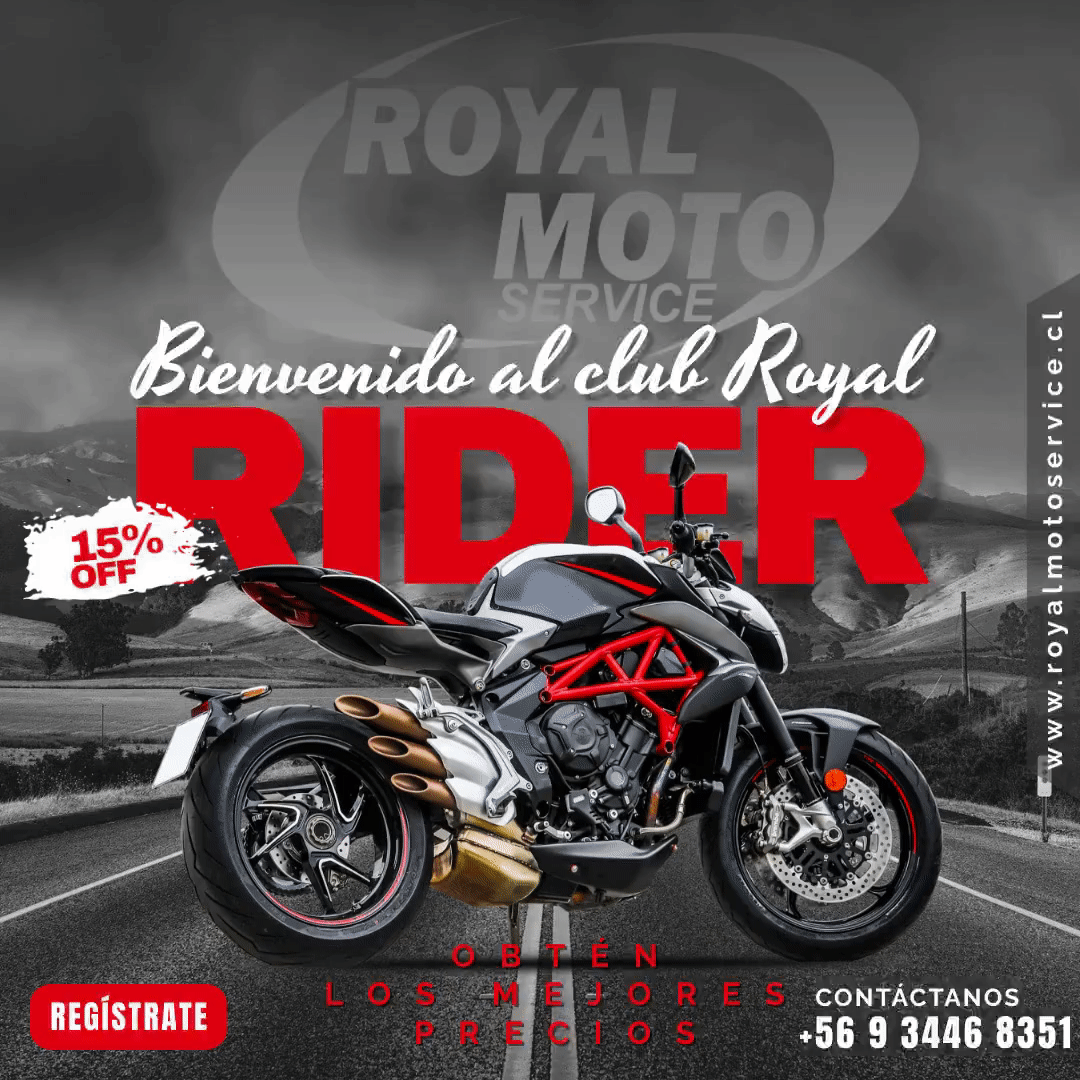 SÉ PARTE DEL CLUB DE BENEFICIOS MÁS IMPORTANTE DEL MUNDO MOTOCICLISTA