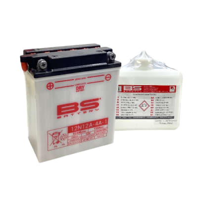 BATERIA DRY 12VOLT 12 Ah ''BS-BATTERY'' (12N12A-4A-1)1