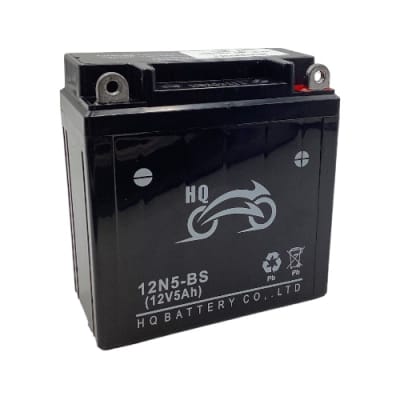 BATERIA 12 VOLT - 5AMP.  ''HQ'' (12N5-BS)1