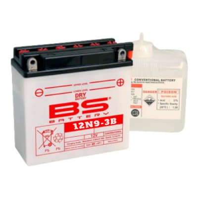 BATERIA DRY 12 VOLT - 9 Ah ''BS-BATTERY'' (12N9-3B)1