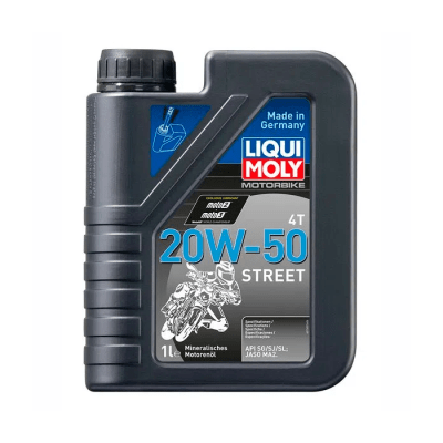 ACEITE MOTOR ''LIQUI MOLY'' 20W/50 STREET MINERAL1