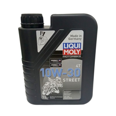 ACEITE MOTOR LIQUI MOLY 10W/30 TECNOLOGIA SINTETICA STREET1