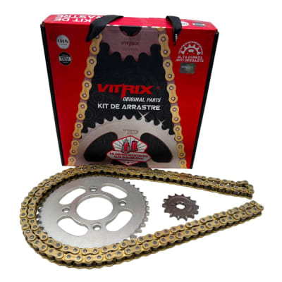 KIT TRANSMISIÓN PULSAR-NS150/PULSAR-180/220 (15/45) (428H-140L) (VITRIX)1