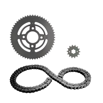 KIT TRASMISION XL 125 / LX 125-4 / XLR  125 (14/56)1