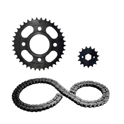 KIT TRASMISION CG-125 (15/37) 428H-136 1