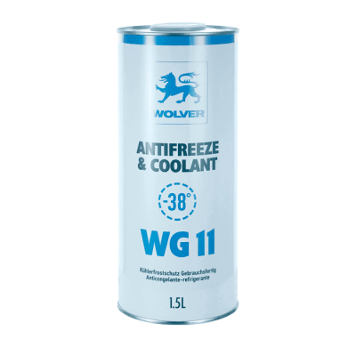 REFRIGERANTE (COOLANT) ''WOLVER'' 1,5 LT ''AZUL'' 1