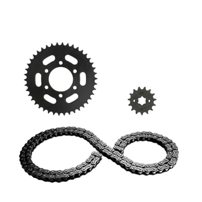 KIT TRASMISION PULSAR-180/ 6 PERNOS (428H-132)(42T/15T) 1