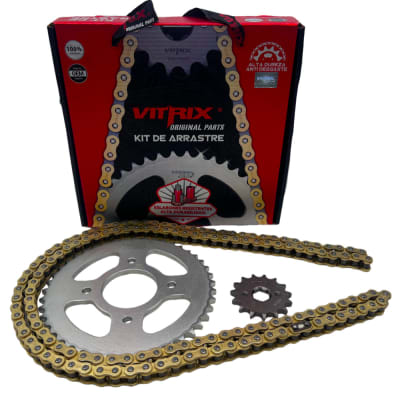KIT TRANSMISION GIXXER 150 / GSX-150 15/45 428H-140L VITRIX1