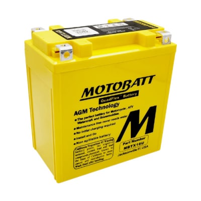 BATERIA 12 VOLT - 19 AMP. ''MOTOBATT'' (MBTX16U)1