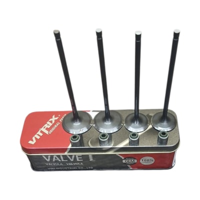 VALVULAS JGO PULSAR 135 (4 PCS) VITRIX1