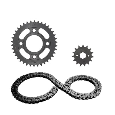 KIT TRASMISION CG-125 (CHINA) (15/38) 1