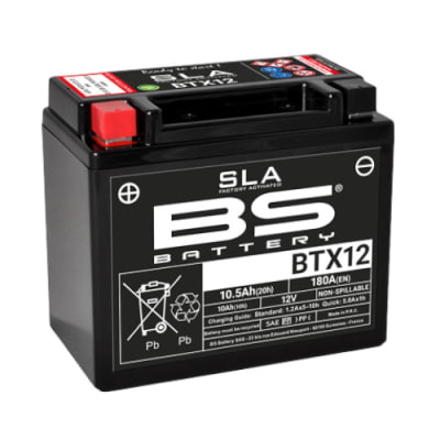 BATERIA SLA 12 VOLT - 10 Ah ''BS-BATTERY'' (YTX12)1