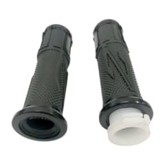 PUÑOS GOMA/METAL RIZOMA