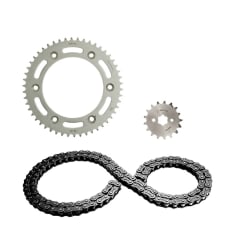 KIT TRANSMISION NXR 150/ XR 125L/ XR 150L 50Z-17Z/428H-130L