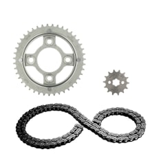 KIT TRANSMISION CB1 125/ CB 125F TWISTER 43Z-14Z (428H-122L)