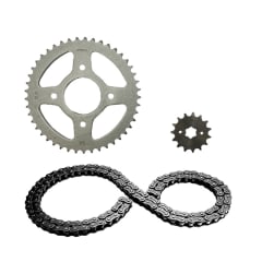 KIT TRASMISION GIXXER-150 (15/45) ''RIFFEL''