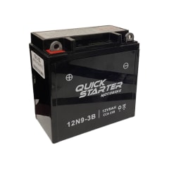 BATERIA 12VOLT 9 Ah ''QUICK STARTER'' (12N9-3B-BS)