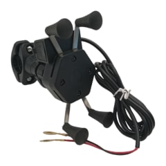 PORTA CELULAR UNIVERSAL CON CARGADOR USB