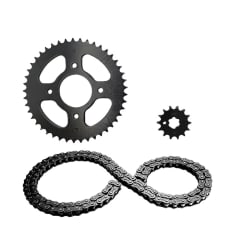 KIT TRASMISION YBR-125 (14/45) CADENA NORMAL