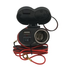 CARGADOR USB + ENCENDEDOR CON BOTON